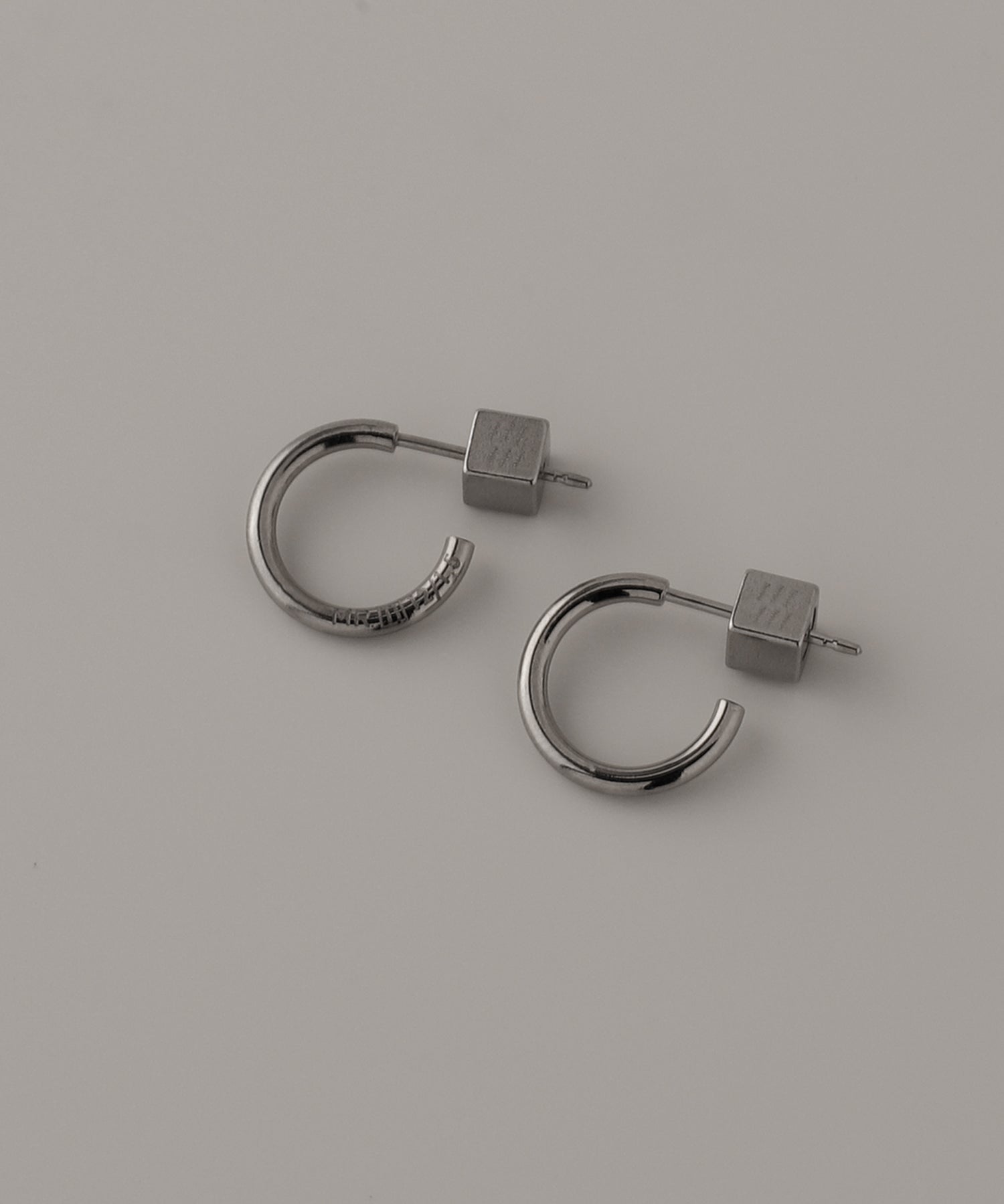 TGNEL Titanium Earrings Hoops Open C Titanium Hoops India | Ubuy